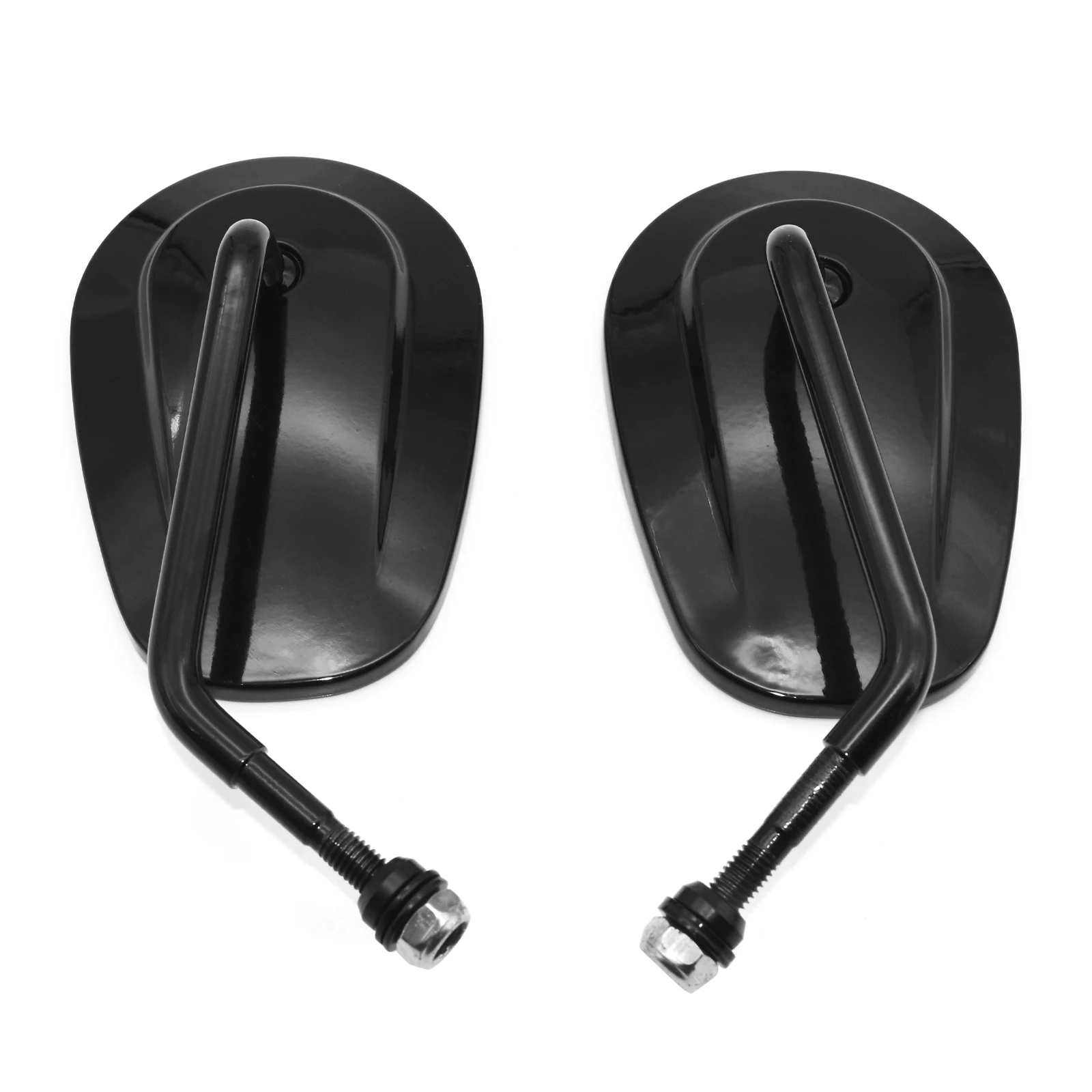 2Pcs/Pair Motorcycle Rearview Side Mirror For Harley Davidson Dyna Sportster Softail Touring Electra Glide Ultra Street Glide