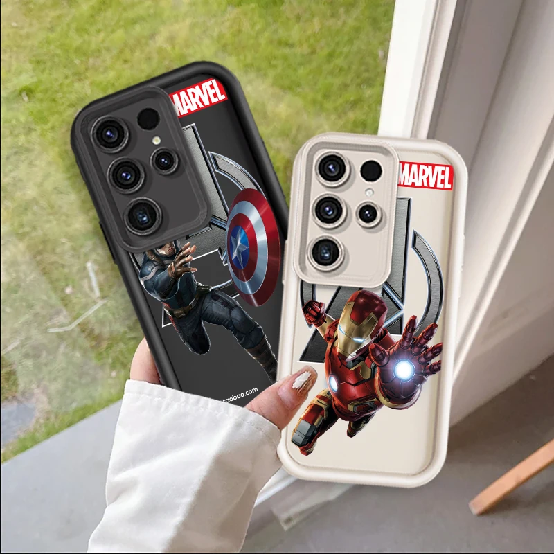 

Marvel Popular Art For Samsung Note 20 S24 S23 S22 S21 S20 Ultra Plus FE A25 A23 A22 A15 A31 5G Eye Ladder Back Phone Case