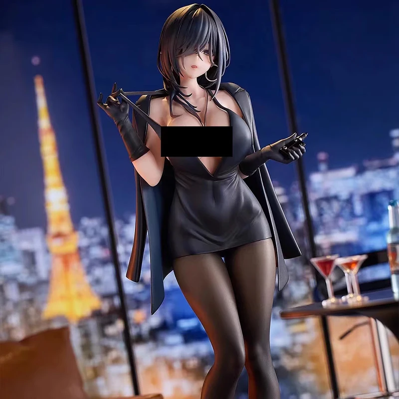 

Domestic Beauty Yokoyama Iwami Anime Peripheral Black Dress Original Painting 1/6 Model Collection Ornament Children'S Gift