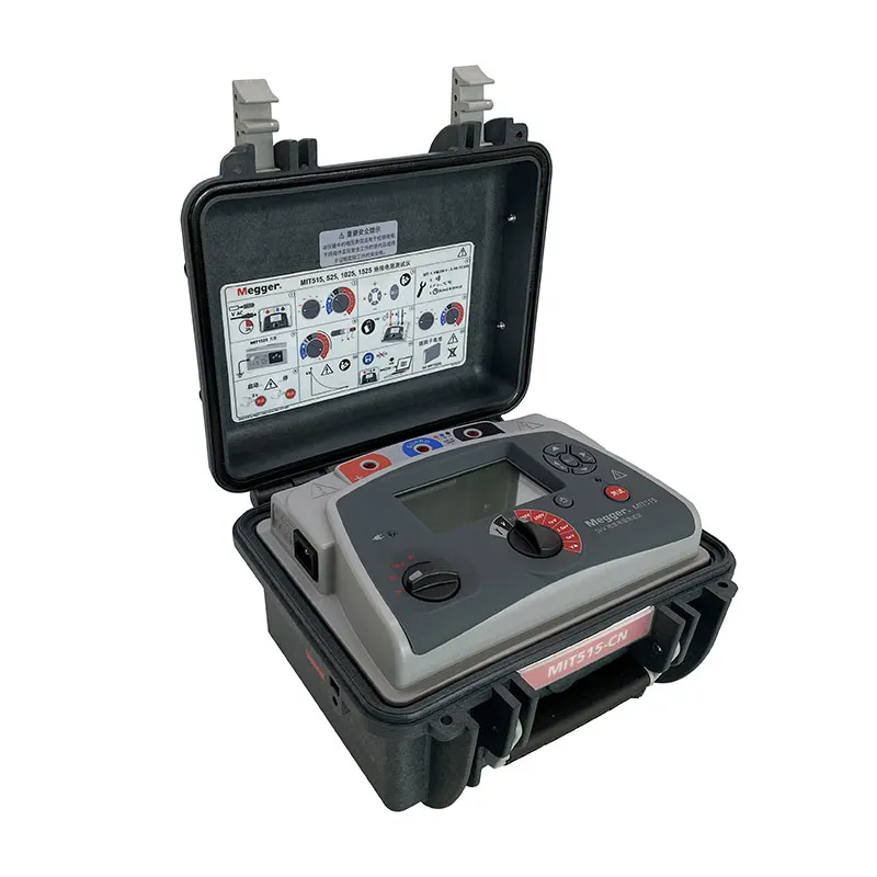 

Me-gger MIT-515 Lightning Protection & Earthing Insulation Resistance Tester