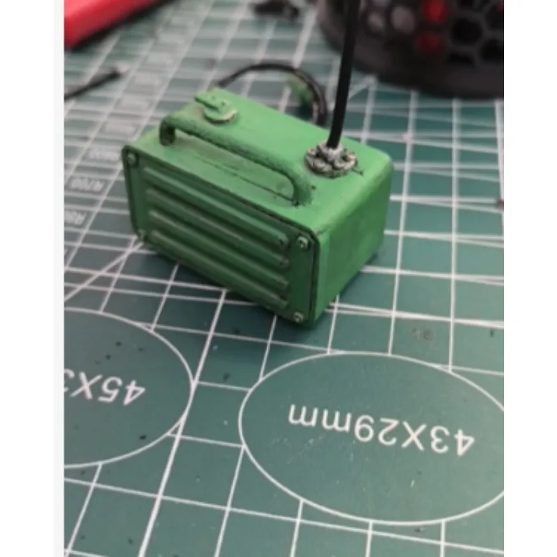 3D Printed Dress-Up Scale Part For 1/8 1/10 Scale RC Crawler Simulated Radio Model PETG-CF  Custom Fit Detail Ornament Rigid view 3