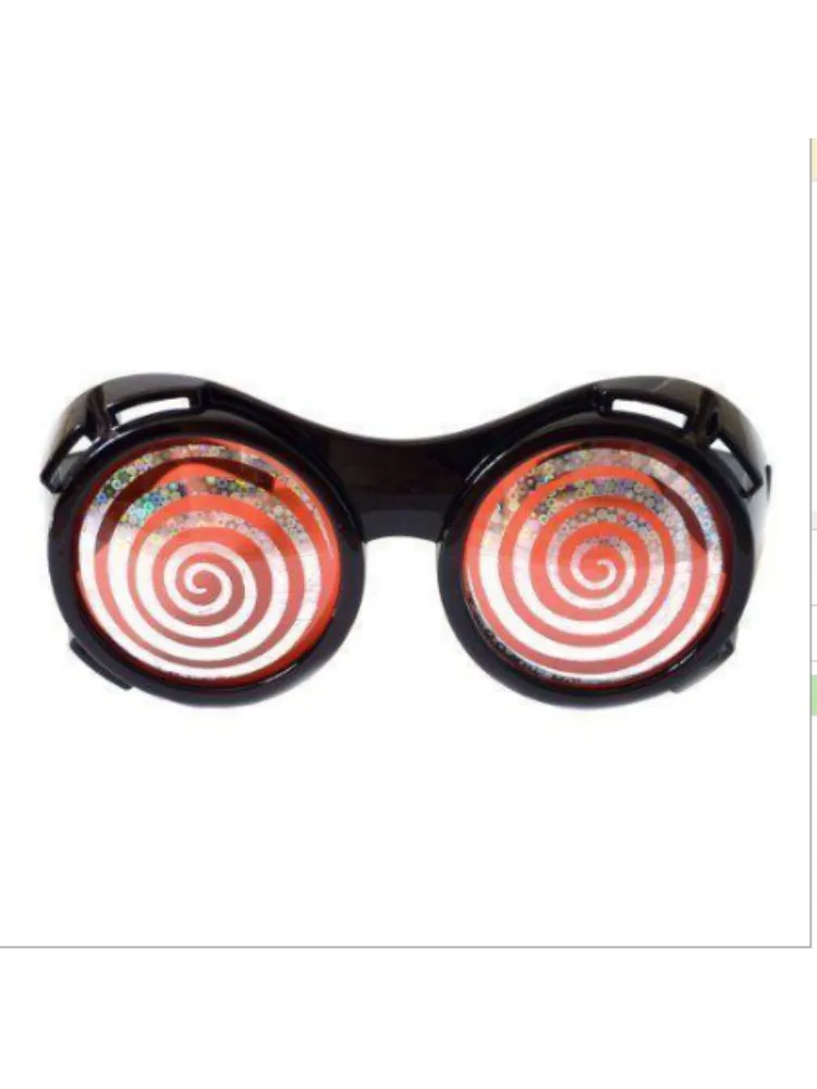 

PESENAR One piece for holiday party party costume accessories Halo glasses Rave party glasses Novelty accessories
