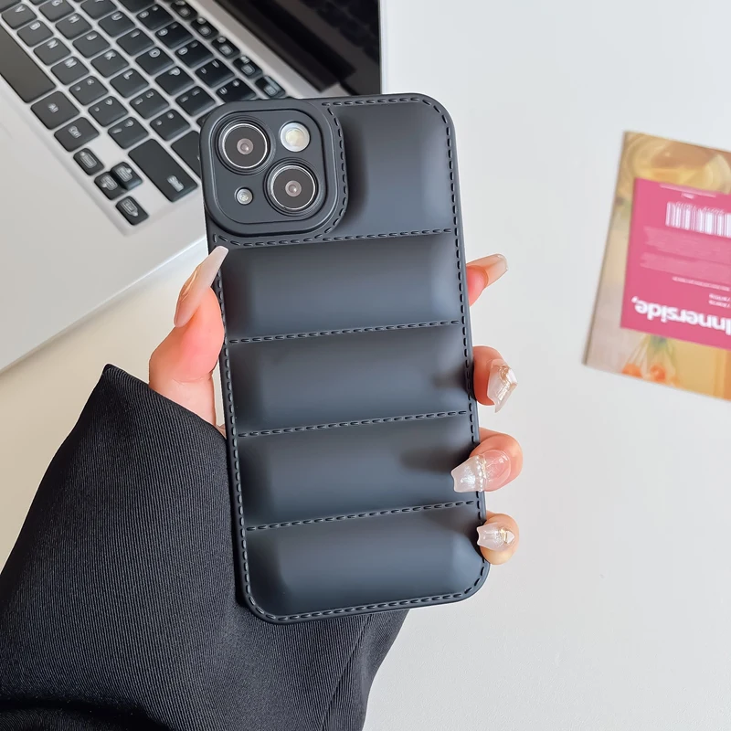 ลงแจ็คเก็ตAir-กระเป๋าLiquidสําหรับApple iPhone 16 16E 15 14 13 12 11 Pro Max Plus X XS 8 7 SE 2020 2022 soft TPUปกหลัง