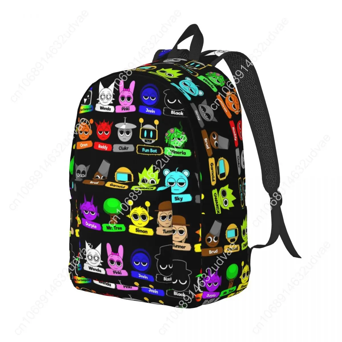 All Type Of New Sprunki 2025 Backpack for Men Women Casual Student Business Daypack Beat Game College Shoulder Bag with Pocket