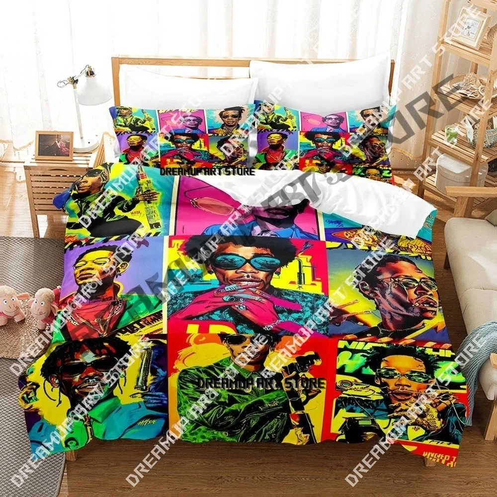 

3D Print Rapper Snoop Doggy Dogg Bedding Set Single Twin Full Queen King Size Bed Set Adult Kid Bedroom Duvetcover Sets