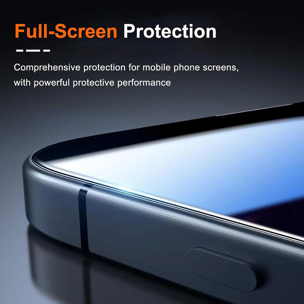NNBILI 5 قطعة واقي شاشة طبقة رقيقة واقية للخصوصية لهاتف iPhone 17 16 15 14 13 12 11 Pro Max 17Air Series مع أداة التثبيت
