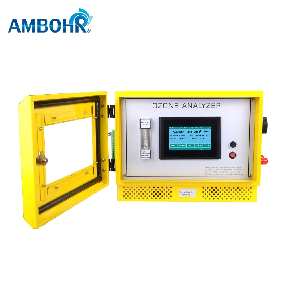 AMBOHR UVOZ-3300 ozone tester in water ozone concentration detector ozone meter for Industrial wastewater trade