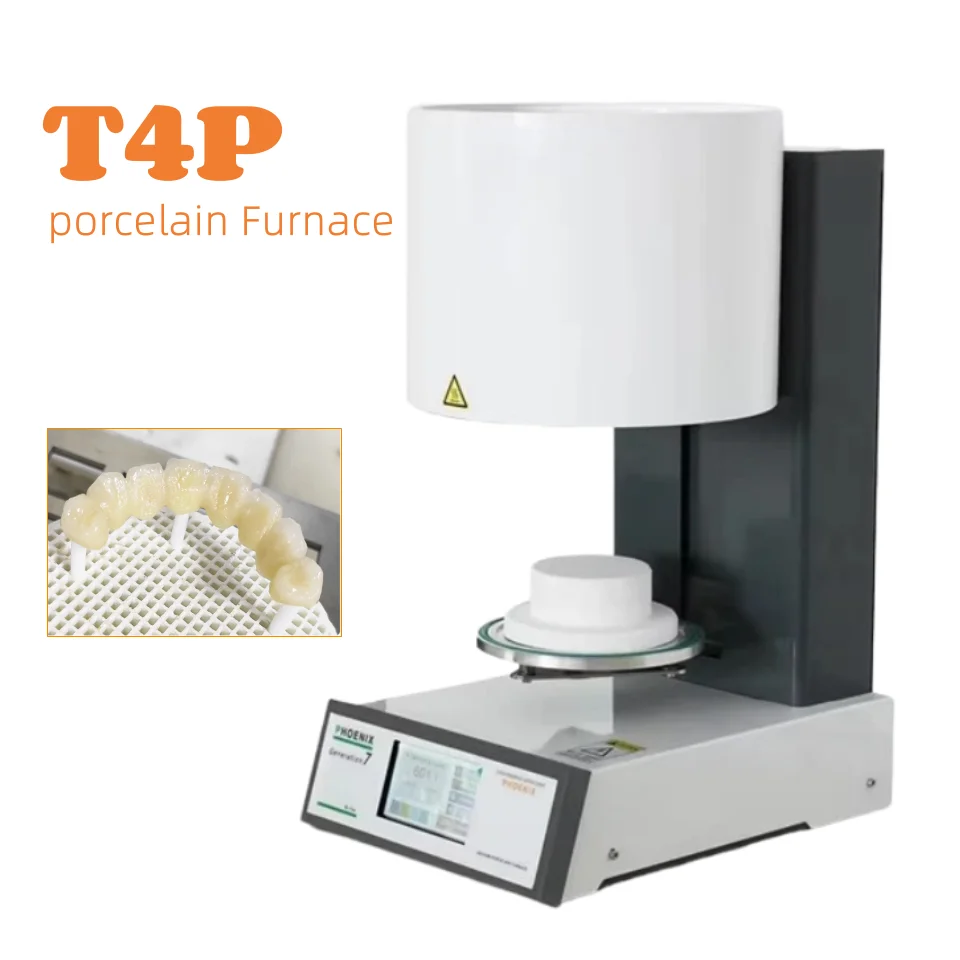 Dental Porcelain Furnace Heytemp-T4P Vacuum Ceramic Oven Lab Equipment Firing Ceramic Ingot Casting