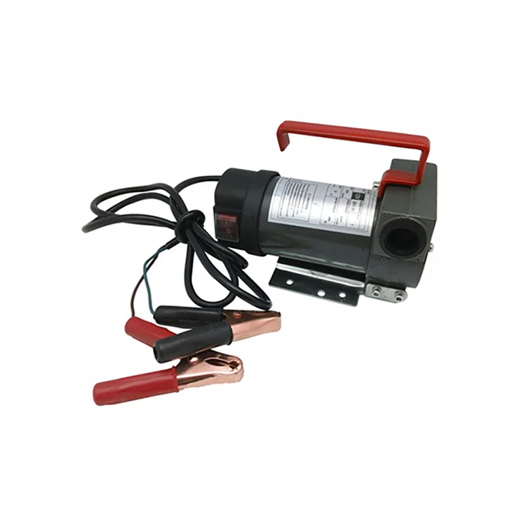 DC 12 24 Volt Portable Cast Iron Fuel Transfer   Fuel Tank Pump for   Bio