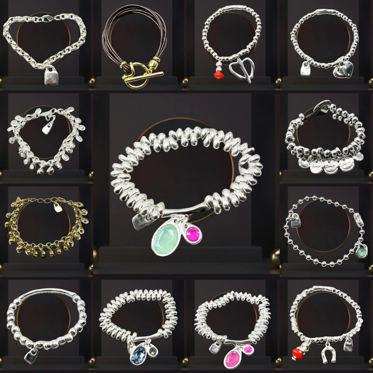 Bracelets géométriques tendance pour l'été 2026, avec une variété de styles adaptés au port quotidien