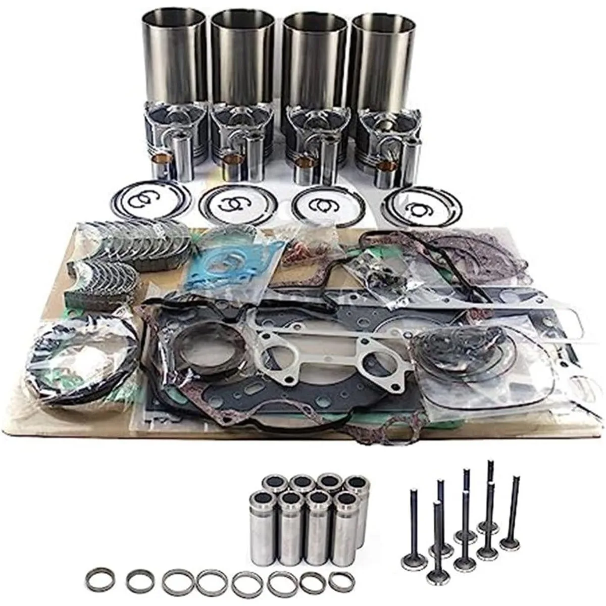 Kit de Reparación de Motor 4TNE98-DI Compatible con el Motor YANMAR 4TNE98