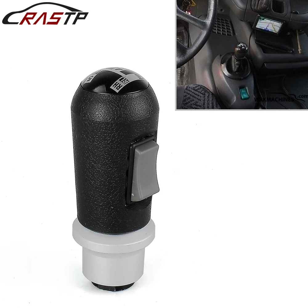 

RASTP-6 Speed+R+C Gear Shift Knob With Gearbox Splicer Switch Gear Shifter Lever Knob For Scania 3 Series 4 Series 1377386 TS010