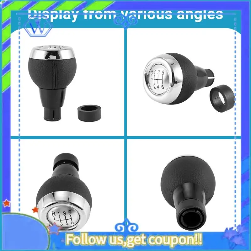 

M46K-6 Speed Manual Car Gear Shift Knob Stick Shifter Lever For Mini Cooper R50 R53 R55 R56 R60