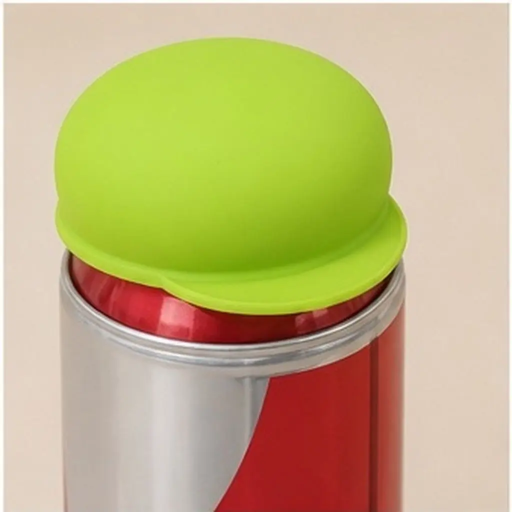 10pcs Silicone Cup Lids Reusable Leakproof Sealing Covers For Soda Cans Dust Proof Freshness Keeper Portable Set For Home Office