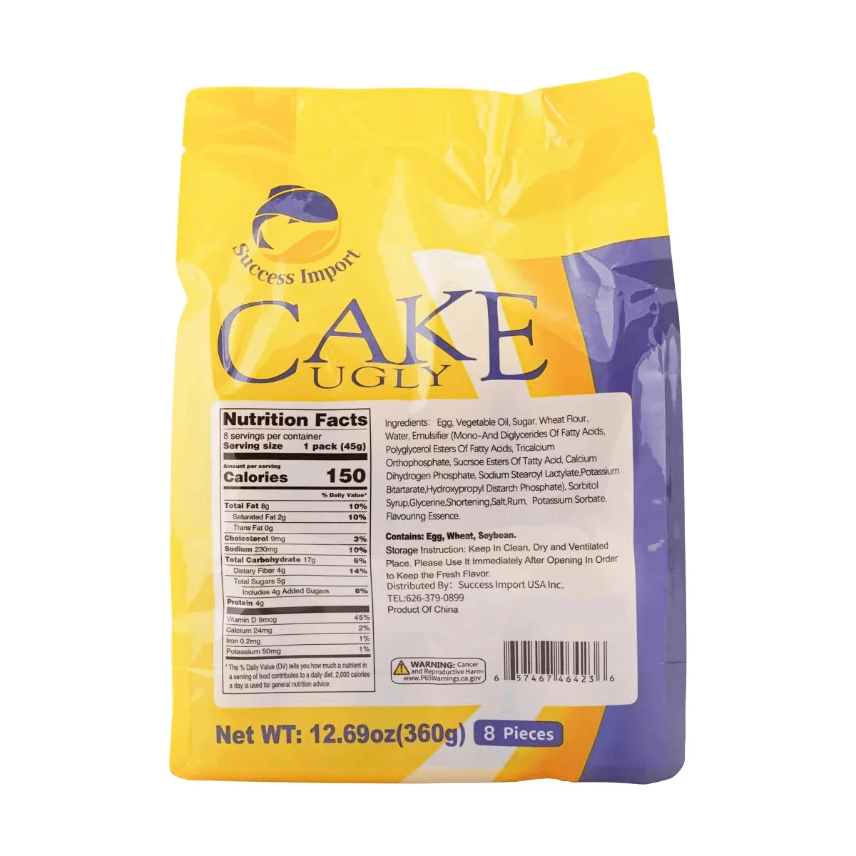 [5Packs] Lelijke Cake,12.69Oz * 5Packs