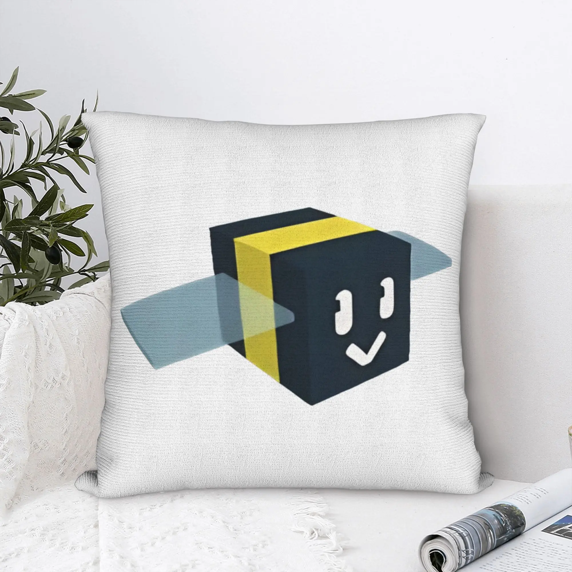 Basic Bee Swarm Simulator Square Pillow Case Cushion Covers Funny Zippered Decorative Pillowcover for Bed 45*45cm