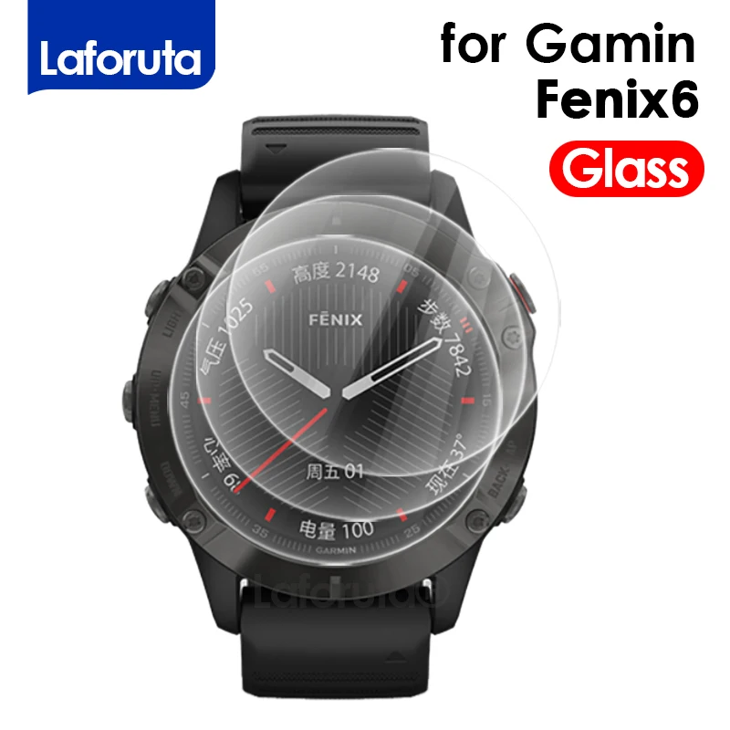 

Screen Protector Glass For Garmin Fenix 6 6s Pro Sapphire 6x Pro Solar Tempered Glass Forerunner 55 265 645 965 Protective Film