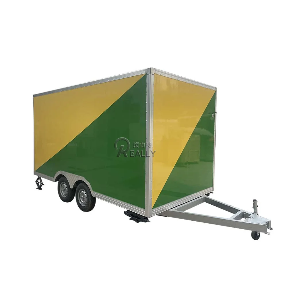 Mobile Food Truck Custom Concession Vending Food Trailer with Fully Equipped Food truck trailer for sale