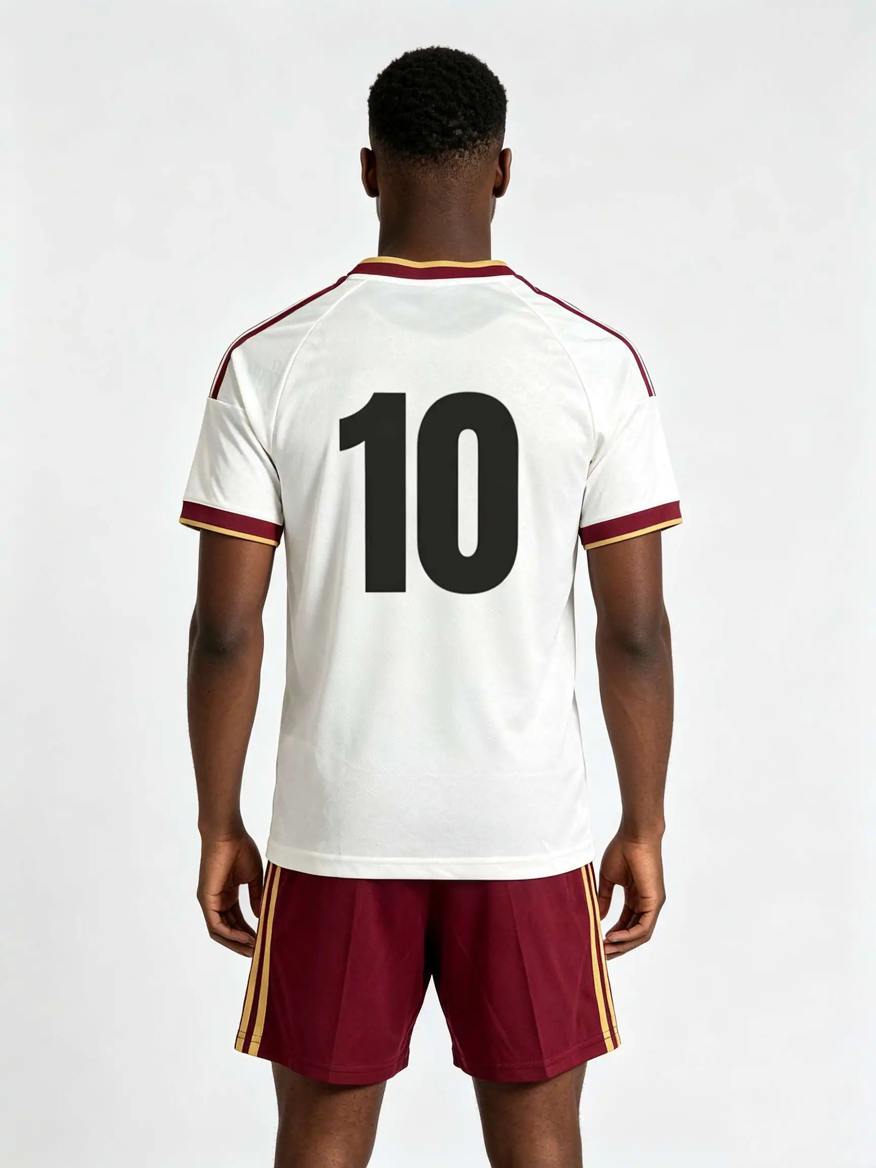 Blank Soccer 2‑Piece Set, Kids Adults Parent‑Child Kit, Custom No.1 7 8 9 10 for School Outdoor Team Sports red 10