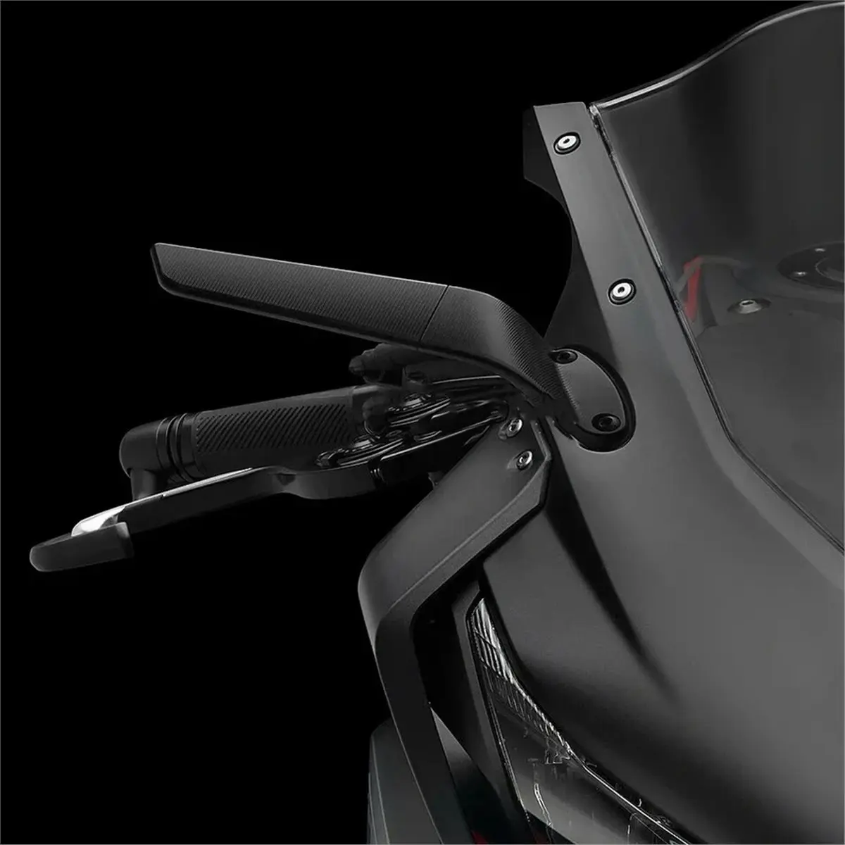 A23Z Motorcycle Rearview Mirrors for CBR650R 2019-2024 Motorcycle Adjustable Wing Mirrors