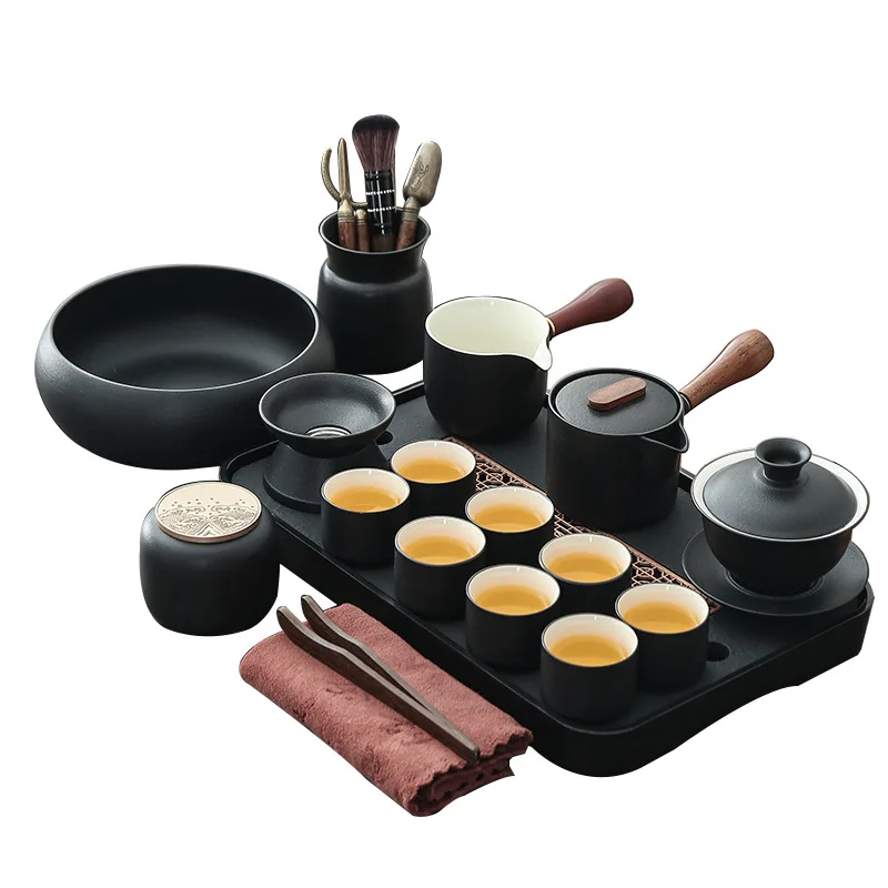 

Tea tray tea set, a complete set of high temperature resistance, gifts