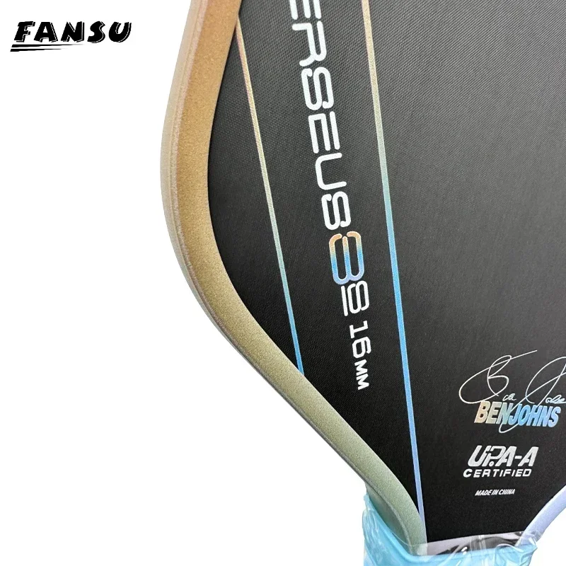 FANSU 3S Pickleball PaddlGen 3s الدفع الأساسية Pickleball مجداف Hyperion T700 بن جونز ألياف الكربون الحرارية Unibody16mm #4