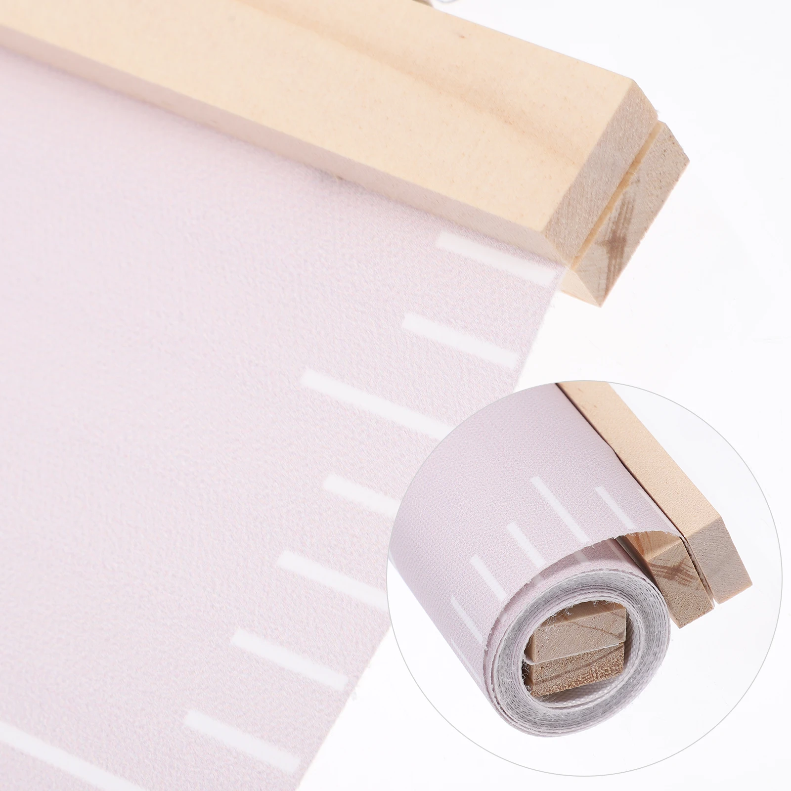 

Tape Measure Height Ruler Canvas Art Decal Growth Chart Hanging Applique Wall Colorful Measuring Toddler