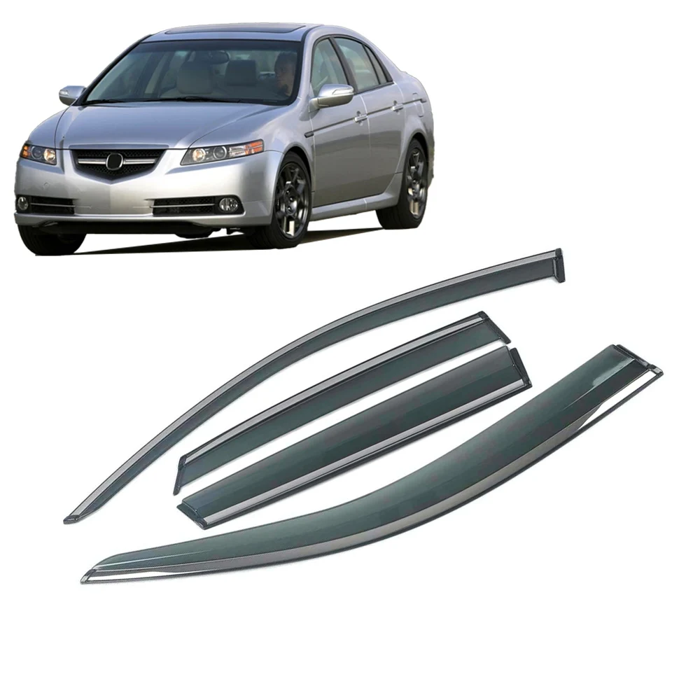 

Для ACURA TL 2004-2012 окно автомобиля козырек от солнца и дождя козырек щит укрытие защитная крышка отделка рамка наклейка