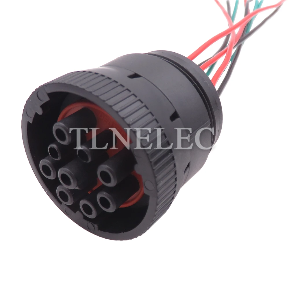 9 Pin Way Car Wire Cable Socket with Wires Automotive Diagnostic Interface Sealed Connectors HD16-9-1939S HD16-9-1939P