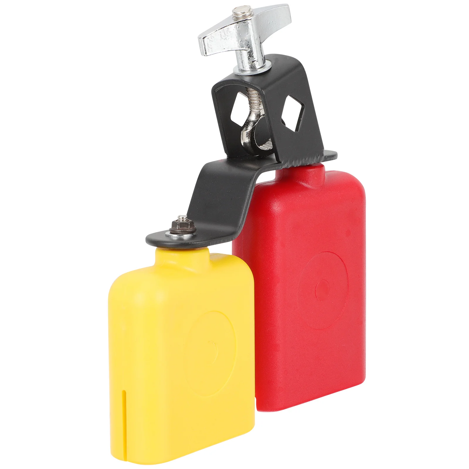 

Drum Set Accessory Durable Cowbell Clear Sound Smooth Edges Percussion Instrument for Professional Cow Bell