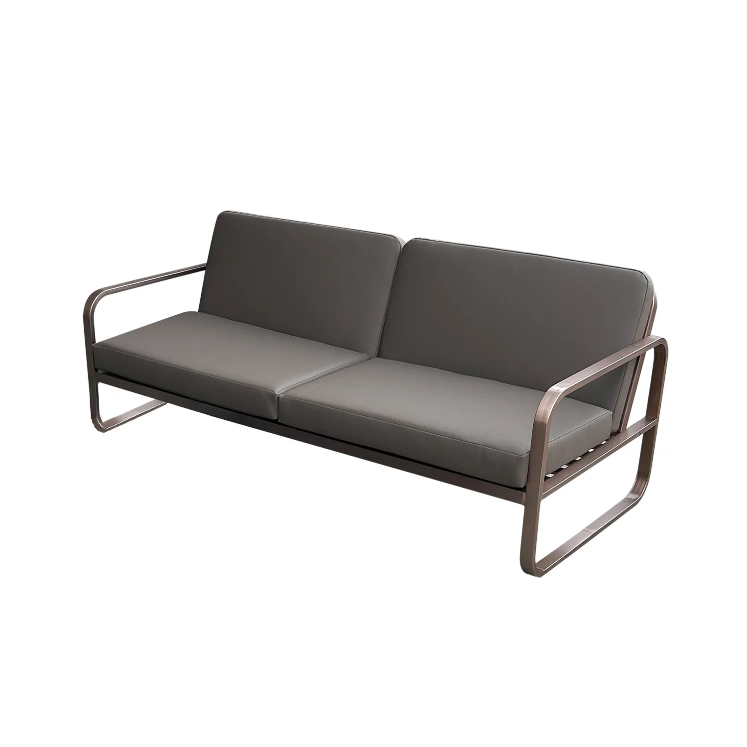 

Outdoor Stainless Steel Sofa Outdoor Hotel Villa Sofa Coffee Table Combination Sales Department