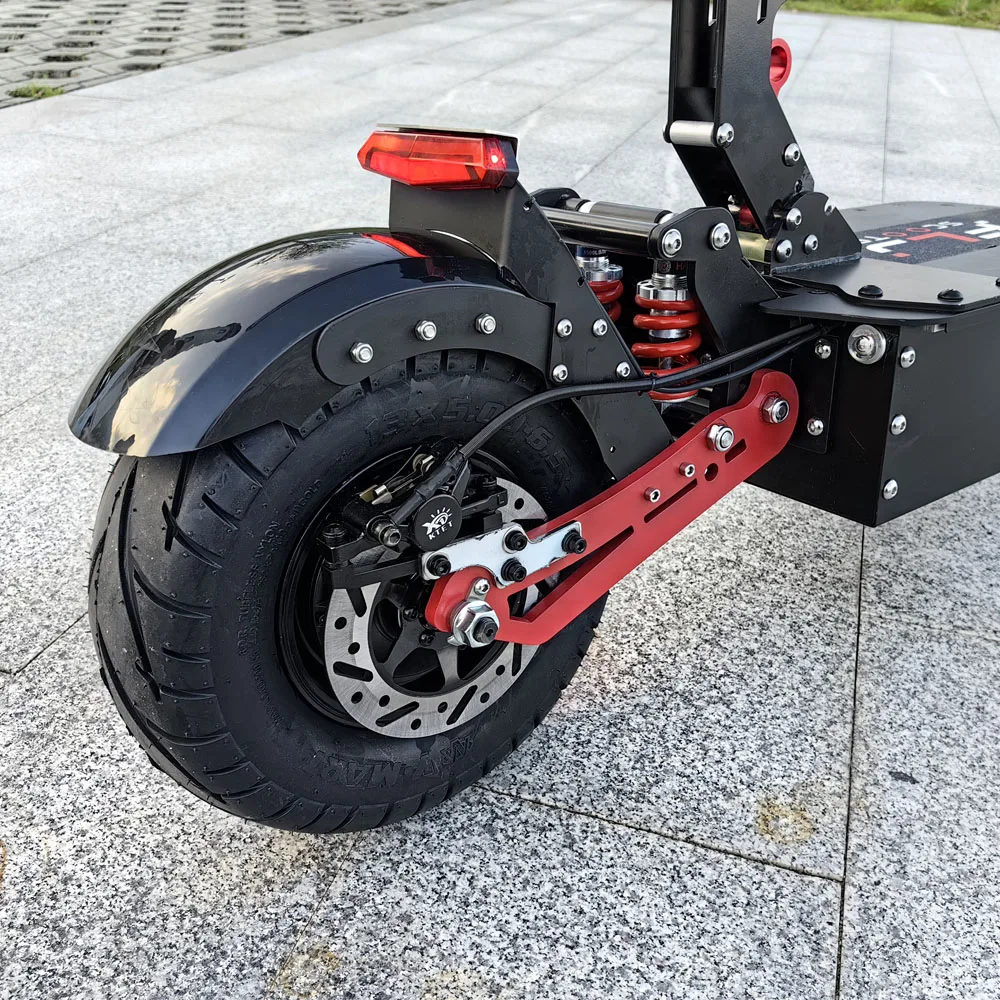 Elektrische scooter met app, NFC, 75MPH, 72V, 12000W, 80ah batterij