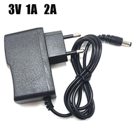 Power Supply 220V DC 3V 1A 2A AC 100-240V Converter Power Adapter Power Supply Charger EU US Plug for 3V Device LED Strip Light