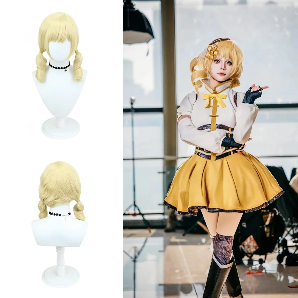 شعر صناعي عالي الجودة من الرسوم المتحركة Puella Magi Madoka Magica هو باروكة مقاومة للحرارة مناسبة للحفلات اليومية النسائية #5