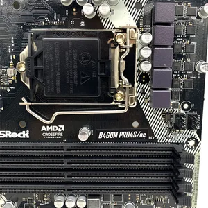 ASRock-Placa Mother B460, B460M, PRO4S/AC, LGA 1200, DDR4, 128GB, SATA3 M.2, MICRO ATX, I9-10900F Support Center, 10700K, 10105F, 10400 8 Main Sales LGA Plate 1200 - №3
