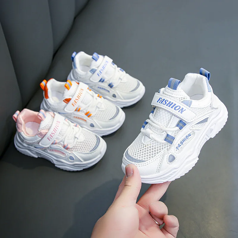 

Children's sneakers Lightweight Children Boys Girls Casual Shoes Soft Bottom Breathable Boys Girls kids Sports Student running