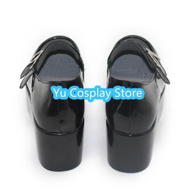 Sakamata Chloe Cosplay Shoes Vtuber Cosplay Prop PU Leather Shoes Halloween Boots Custom Made