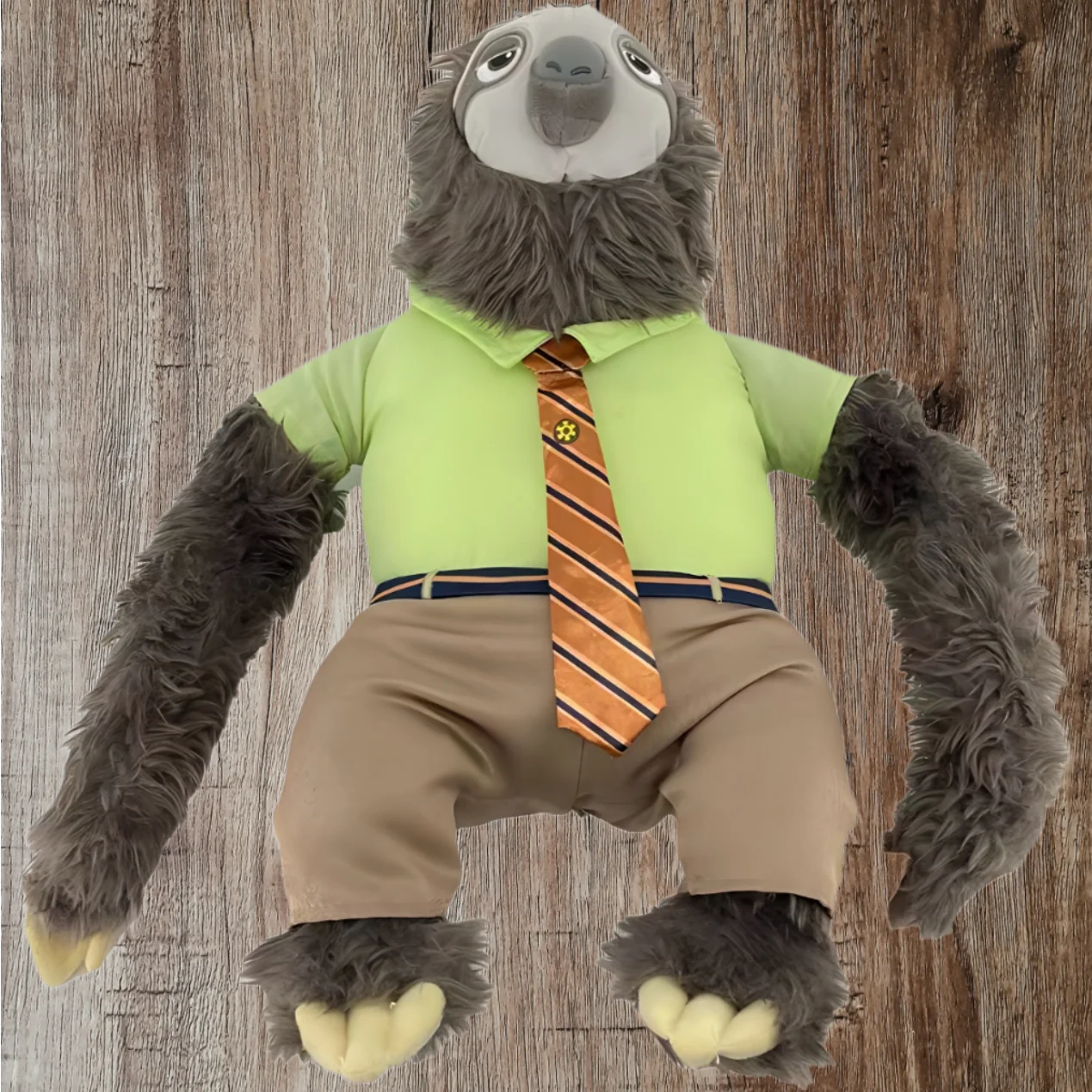 Disney Zootopia Lightning Sloth Accompanying And Soothing Dolls Plush Doll Small High D10316Q20009