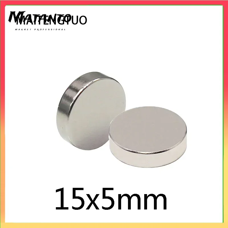 

5/10/20Pcs 15x5mm Super Powerful Strong Magnetic Disc Magnets N35 Permanent Neodymium Magnets Round Magnet