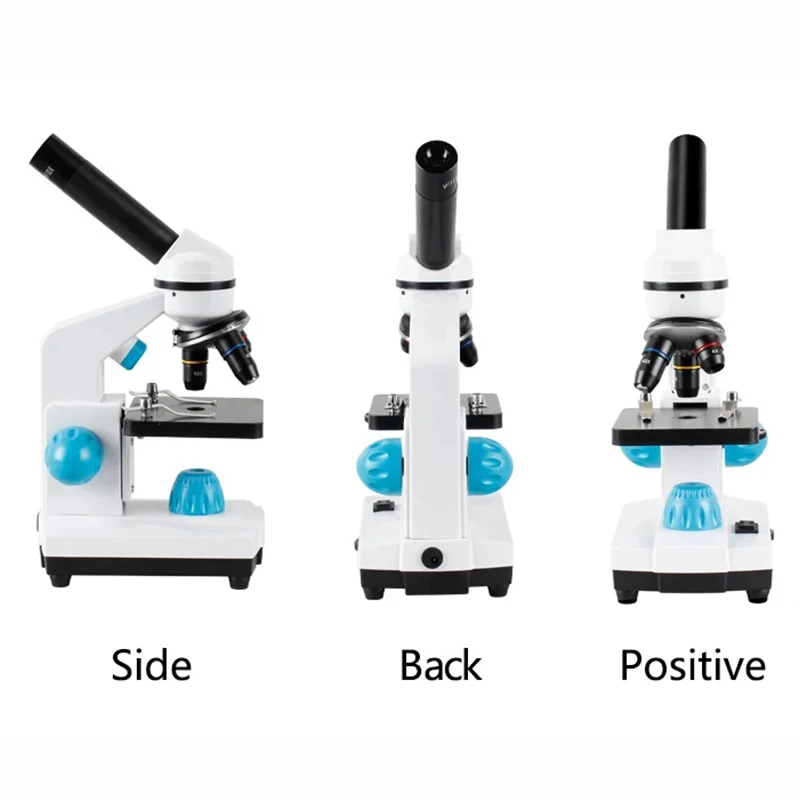 40X-2000X microscopio ottico monoculare scuola elementare bambini scienza biologia sperimentale microscopio oculare digitale osl