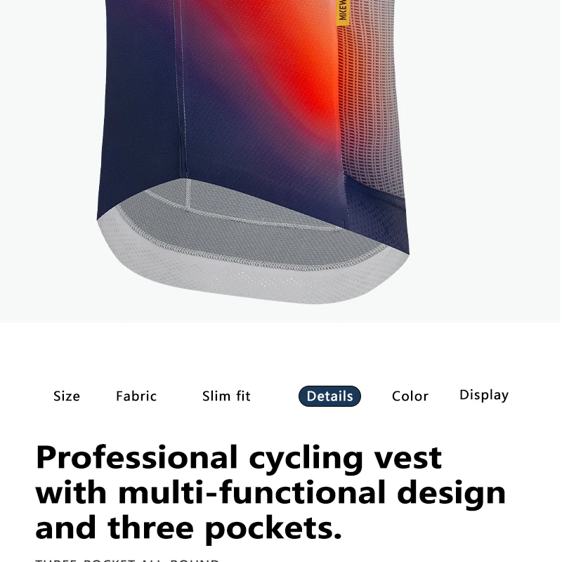 MKEW Kurzarm-Fahrradtrikot für Herren, Sommer-Rennradtrikot, Kleidung für Männer, MTB-Mountainbike-Sportbekleidung, Herrenbekleidung – Detail 9