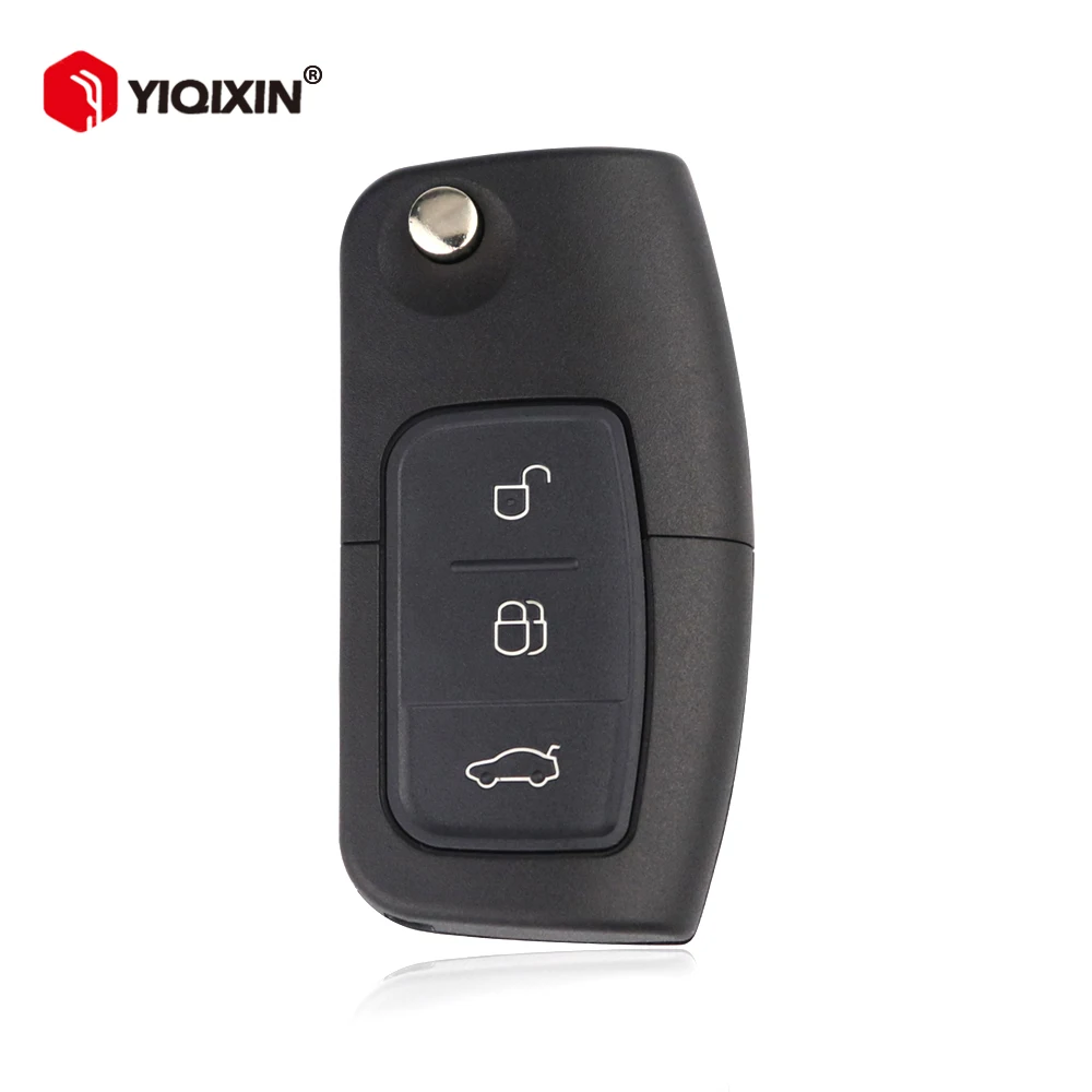 Remote Car Key Shell Fob Case For Ford Fusion Focus 2 3 Fiesta C Max Connect Ka Mondeo S Max Galaxy S-MAX FOB FO21 HU101Blade