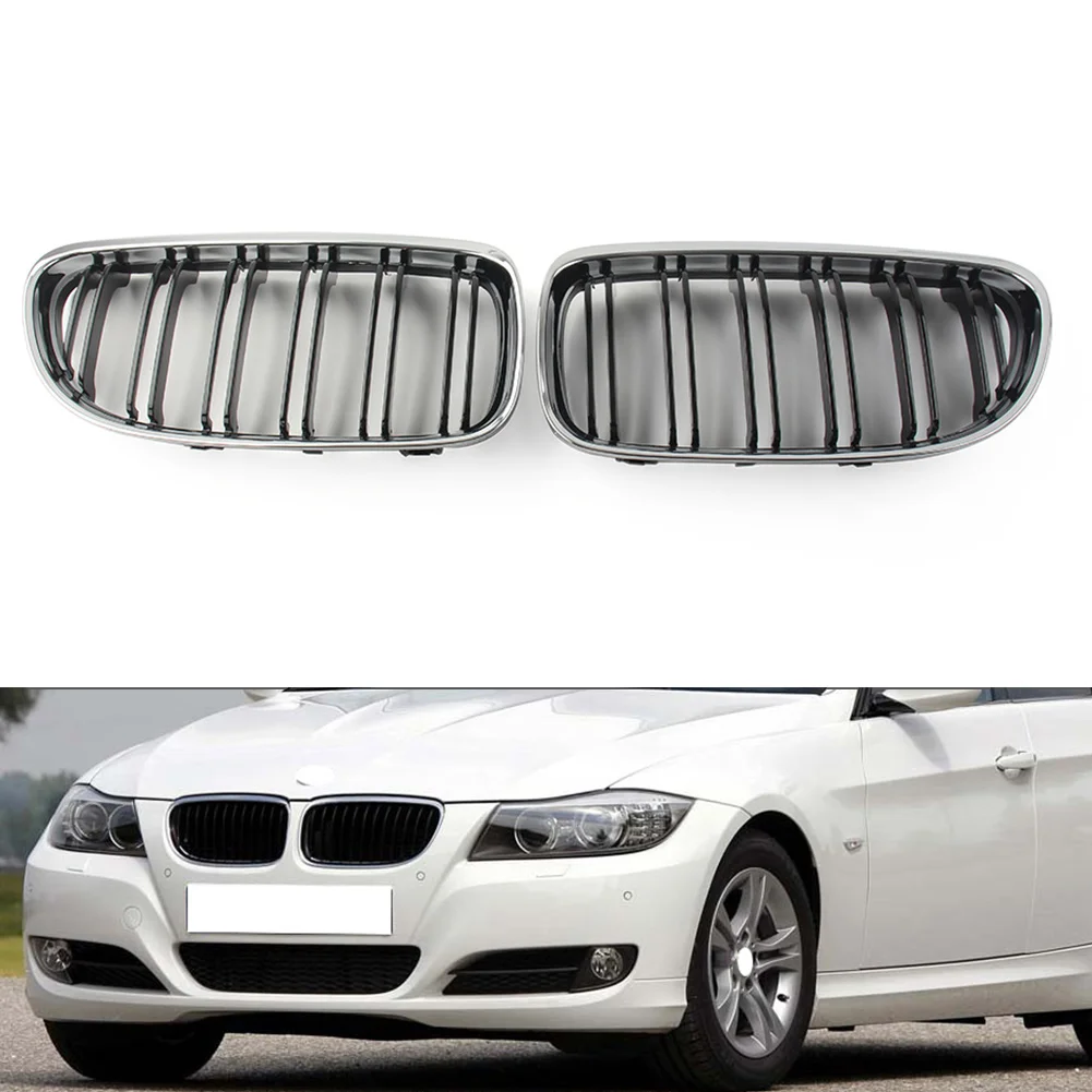 Car Front Kidney Grill Grille Replacement For BMW E90 E91 3Series 2008 2009 2010 2011 2012 51137201969 51137201970