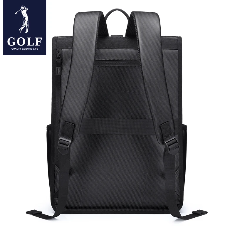 GOLF Stylish Backpack For Men 17.3 Inch Laptop Backpack Expandable Travel Waterproof Backpacks Man Oxford Original Brands Bags