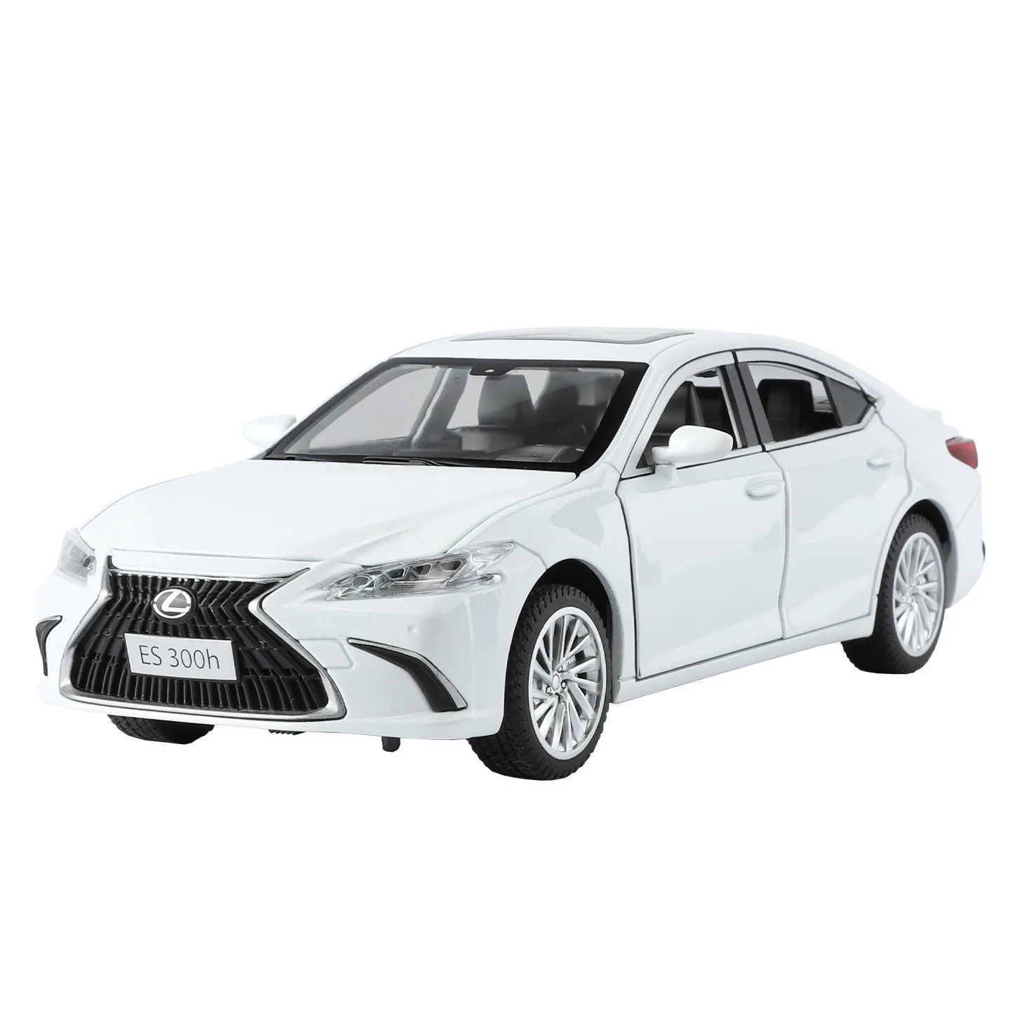 1: 24 لكزس ES300H سبيكة نموذج سيارة انتعاش الصوت والضوء الكلاسيكية عالية التفاصيل نموذج سيارة هدية عيد ميلاد الأطفال لعبة جمع #5