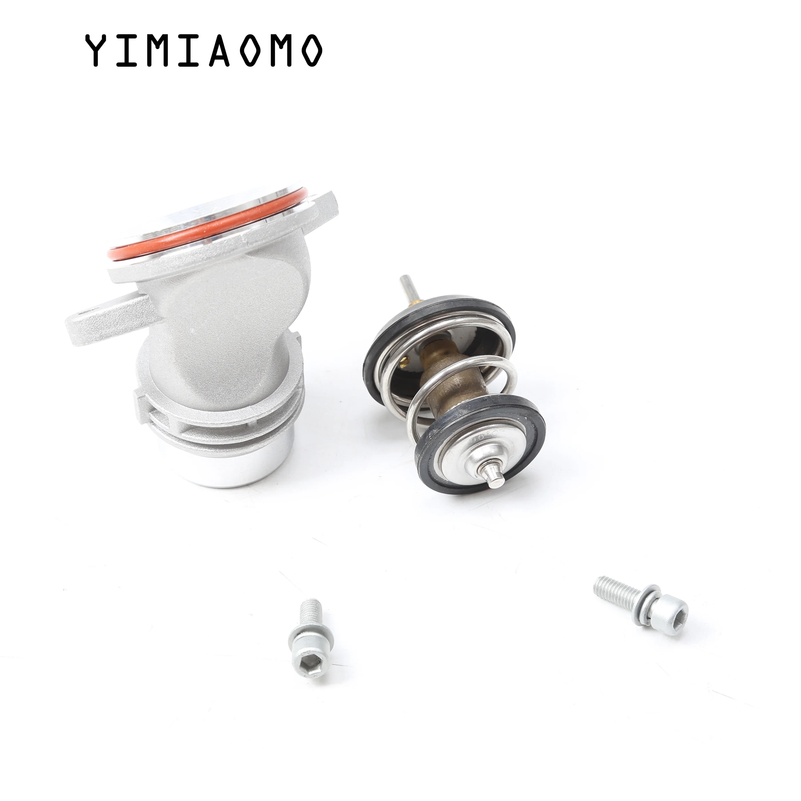 06H121026BK Aluminum Water Pump Thermostat Repair Kit For Audi A3 A5 VW Jetta Golf Passat Skoda Octavia Seat Alhambra 06J121026A