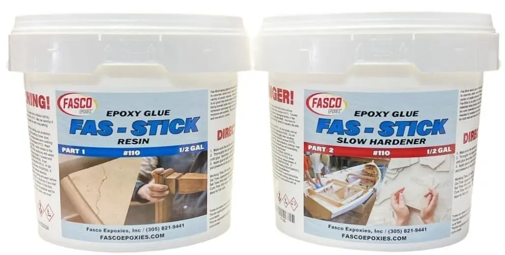 xy Glue Gallon Kit (Wood, Aluminum, Fiberglass)