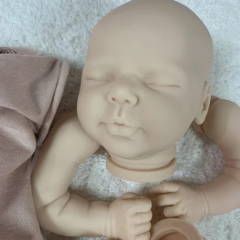 19inch Newborn Baby Reborn Doll Kit  Valentina Baby Lifelike Soft Touch Unpainted Blank Unfinished Doll Parts