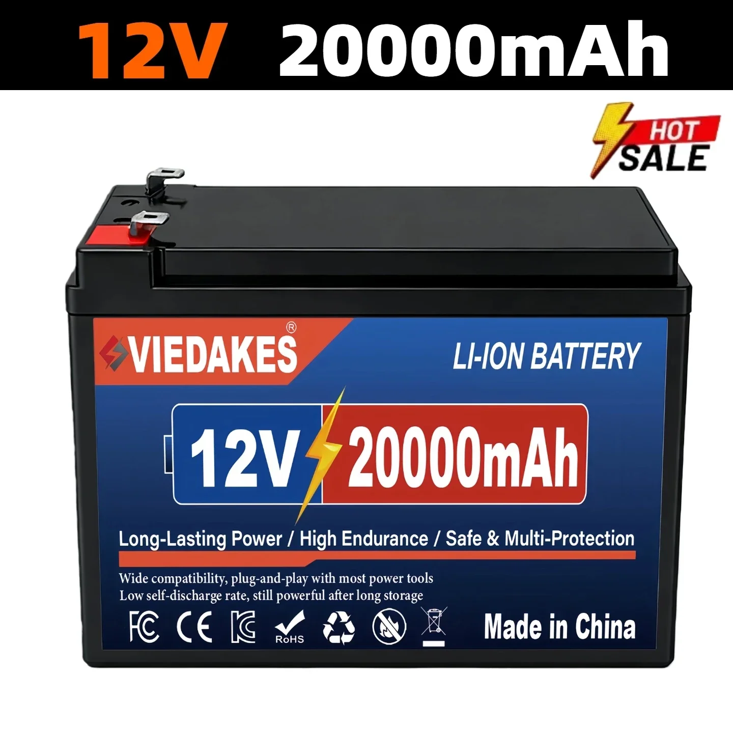 12v batterijpakket 20ah 3s7p LiFePO4 18650 100000mAh Oplaadbaar met BMS & oplader DIY Solar Lithiumbatterij LiFePO4 Grade A