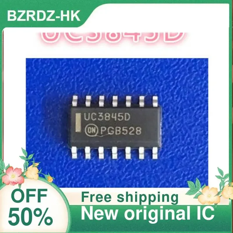 10PCS UC3845D SOP14 UC3845DR2G New original IC